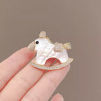 Trojan Horse Acrylic Brooch PA5865