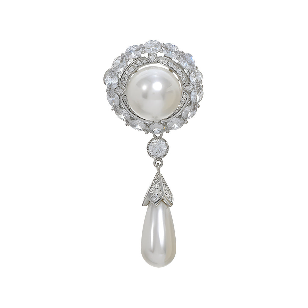 Duchess Crystal Alloy Rhinestone Brooch PA5866