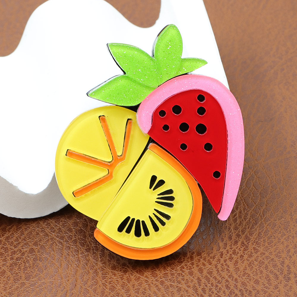 Fruit Punch Acrylic Brooch PA5872