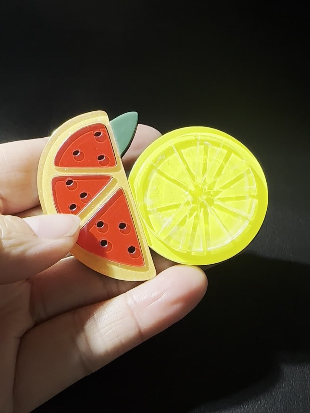 Fruit Punch Acrylic Brooch PA5873