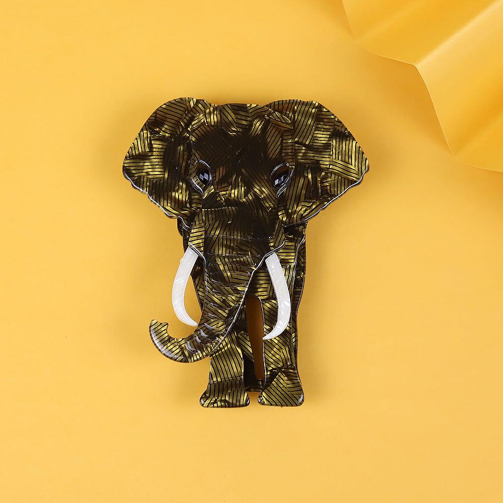 Acrylic Elephant Brooch PA5881