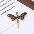 Beautiful Dragonfly Alloy Rhinestone Brooch PA5900