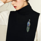 Phoenix Alloy Rhinestone Brooch PA5905