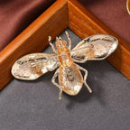 Bumblebee Alloy Rhinestone Brooch PA5922