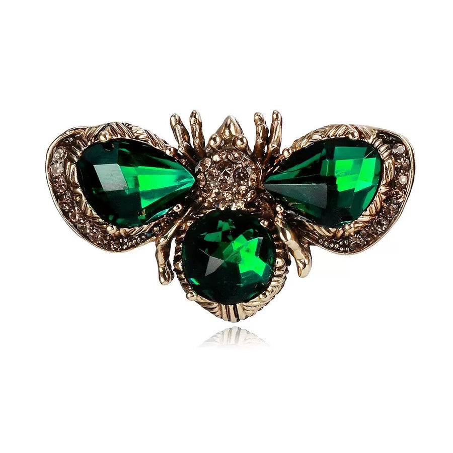 Butterfly Alloy Rhinestone Brooch PA5931