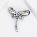 Dragonfly Alloy Rhinestone Brooch PA5937