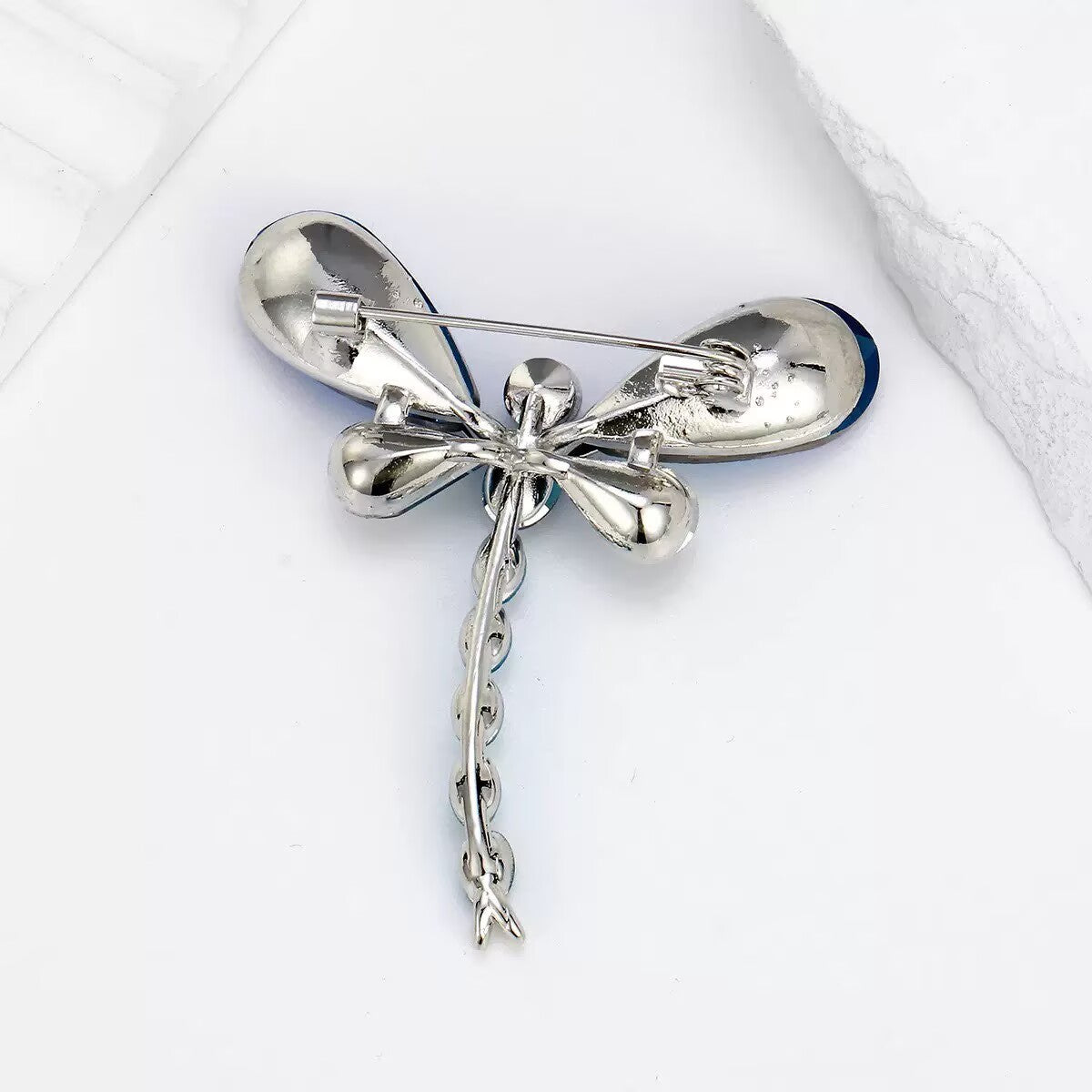 Dragonfly Alloy Rhinestone Brooch PA5937