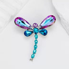 Dragonfly Alloy Rhinestone Brooch PA5937