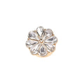 Snowflake Alloy Rhinestone Bottom MIS5944