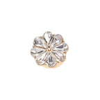 Snowflake Alloy Rhinestone Bottom MIS5944