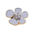 Flower Pearl Alloy Bottom MIS5947