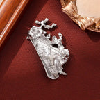 Retro Magician Alloy Rhinestone Brooch PA5964