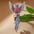 Eagle Alloy Rhinestone Brooch PA5979