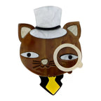 Cat Acrylic Brooch PA6158
