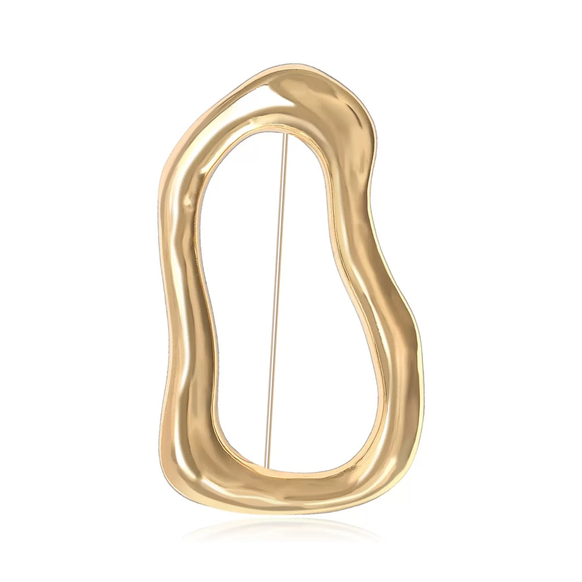 Irregular Alloy Brooch PA6192