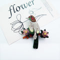Bird Acrylic Brooch PA6249