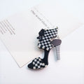 High Heel Acrylic Brooch PA6252