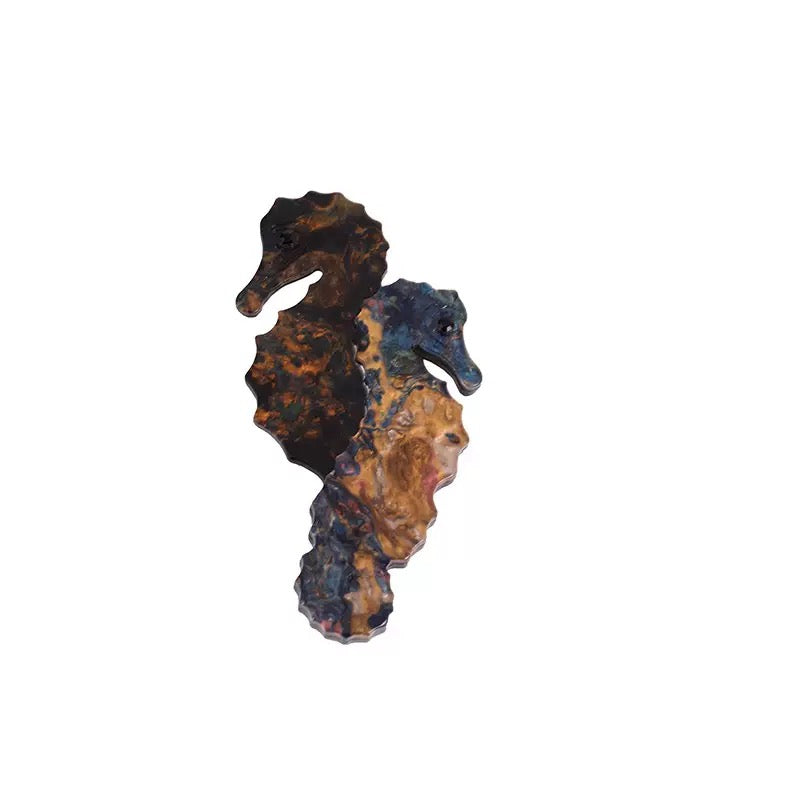 Seahorse Acrylic Brooch PA6254
