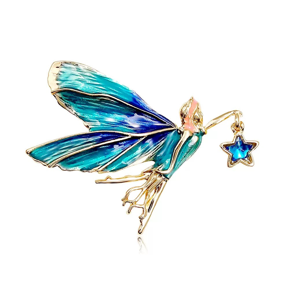 Elf Fairy Alloy Brooch PA6292