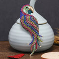 Bird Alloy Rhinestone Brooch PA6354
