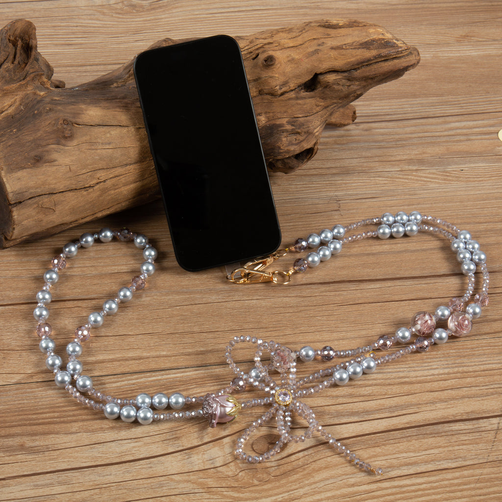 Bow Rhinestone Crossbody Lanyard PC5680 - view 3