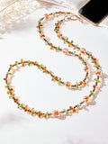 Flowers Crystal Crossbody Lanyard PC5702
