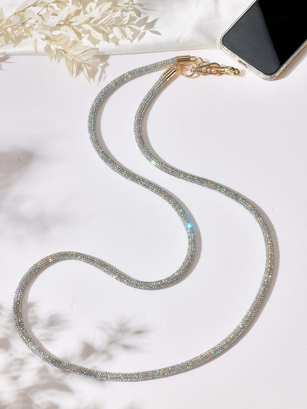 Rhinestone Crossbody Lanyard PC5707