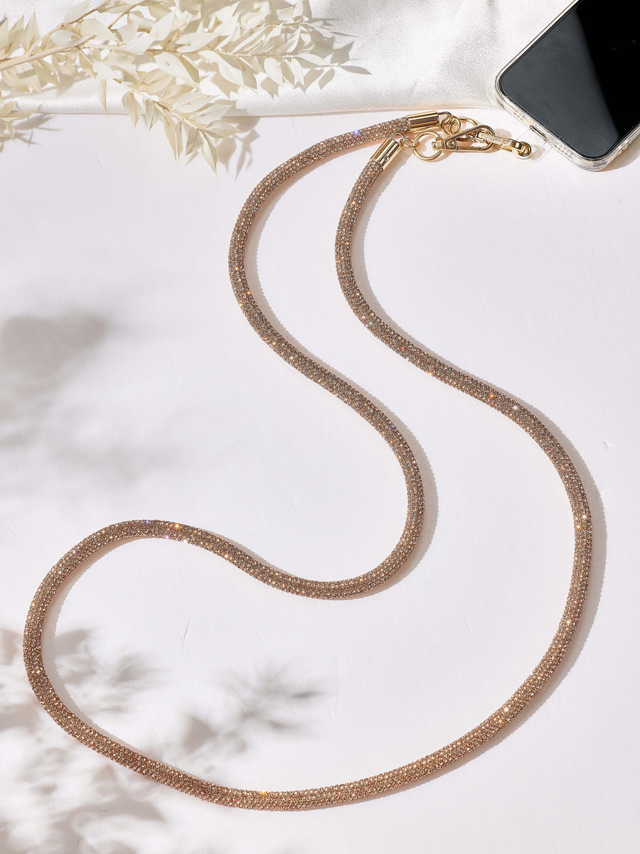 Rhinestone Crossbody Lanyard PC5707