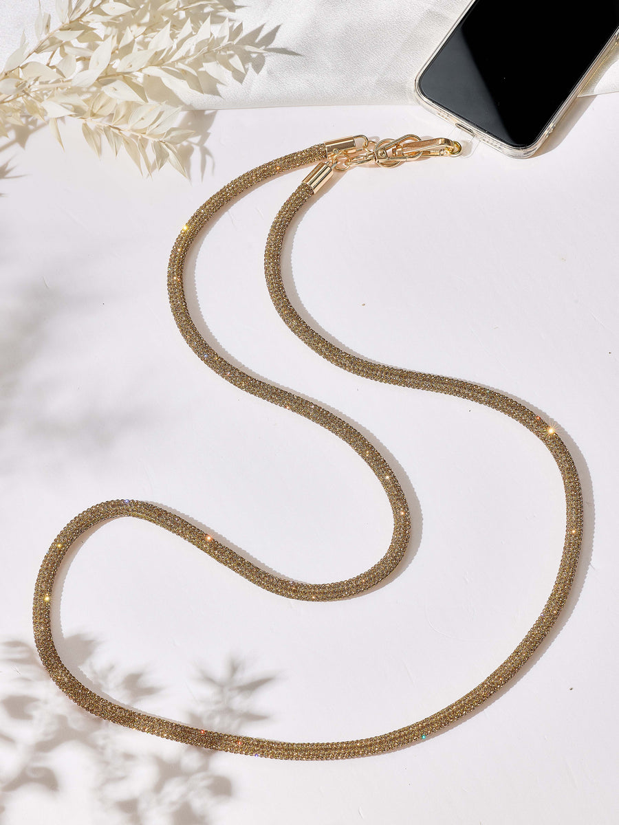 Rhinestone Crossbody Lanyard PC5707