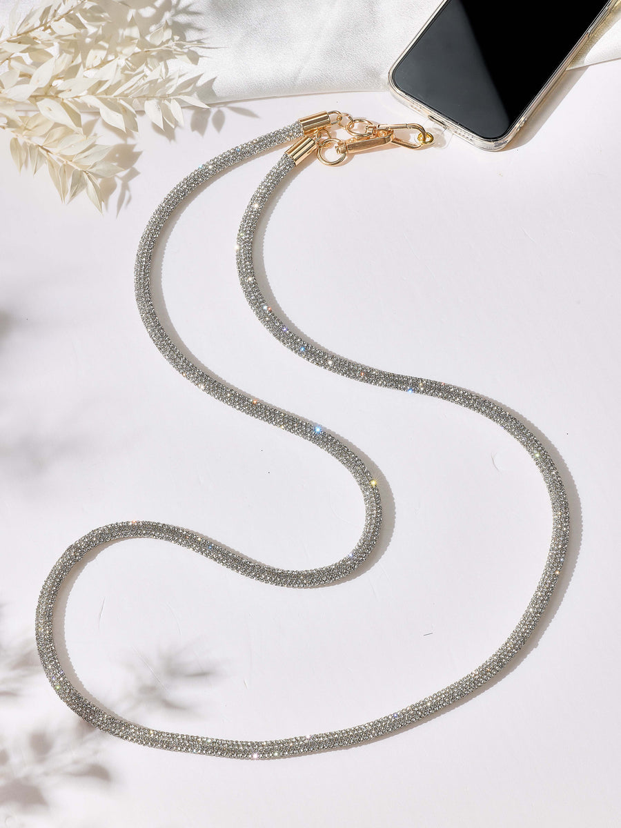 Rhinestone Crossbody Lanyard PC5707