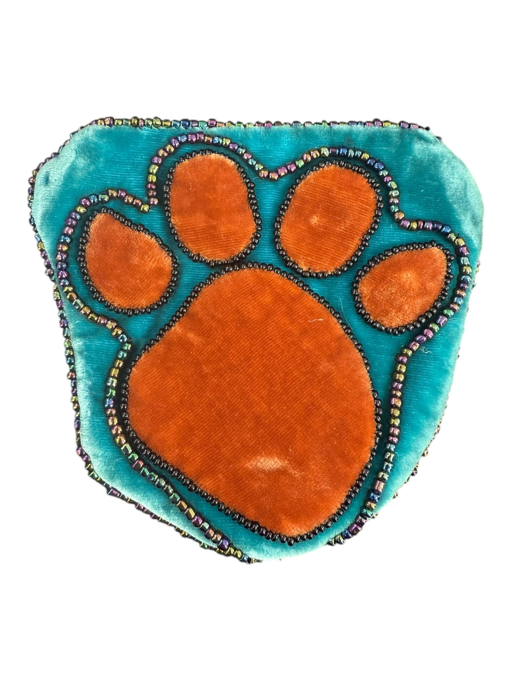 Paw Velvet Coin Purse V0701