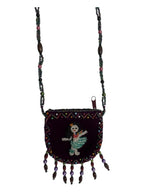Hula Girl Velvet Mini Necklace Charm Bag V0704-Girl