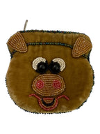 Pig Velvet Coin Purse V0701