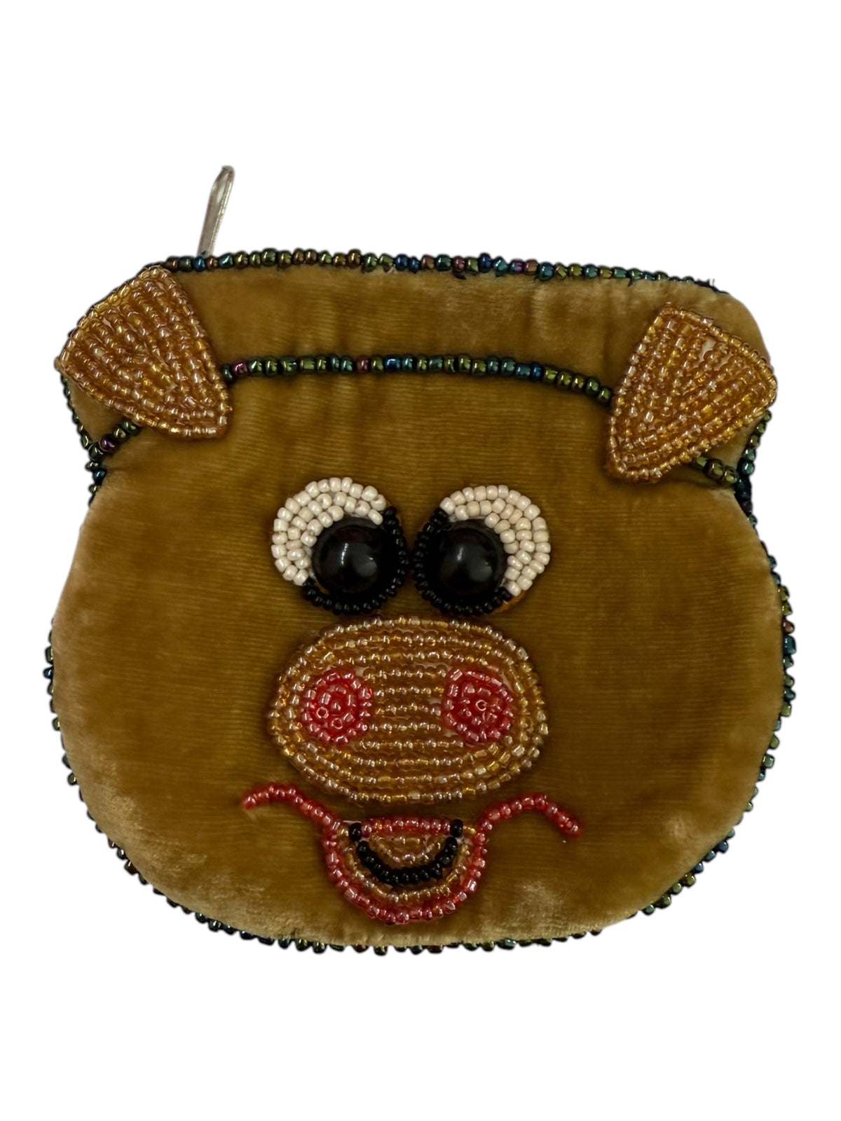 Pig Velvet Coin Purse V0701