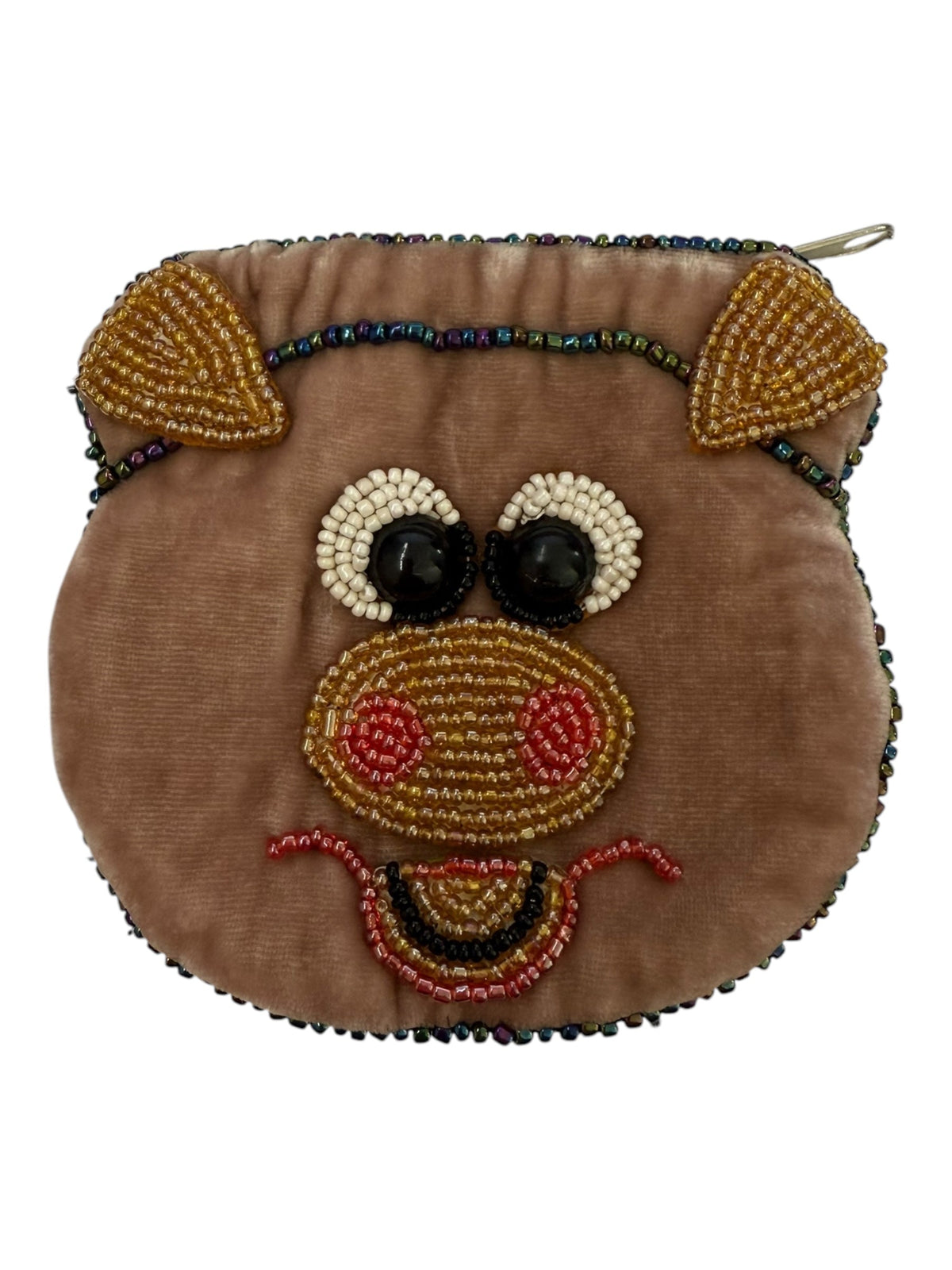 Pig Velvet Coin Purse V0701