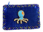 Octopus Velvet Coin Purse V0701