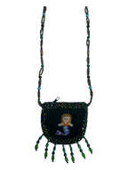 Mermaid Velvet Mini Necklace Charm Bag V0704-Mermaid