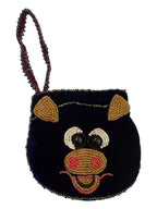 Pig Velvet Coin Purse V0701
