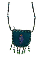 Seahorse Velvet Mini Necklace Charm Bag V0704-Seahorse