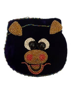 Pig Velvet Coin Purse V0701