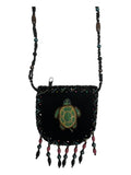 Turtle Velvet Mini Necklace Charm Bag V0704-Turtle