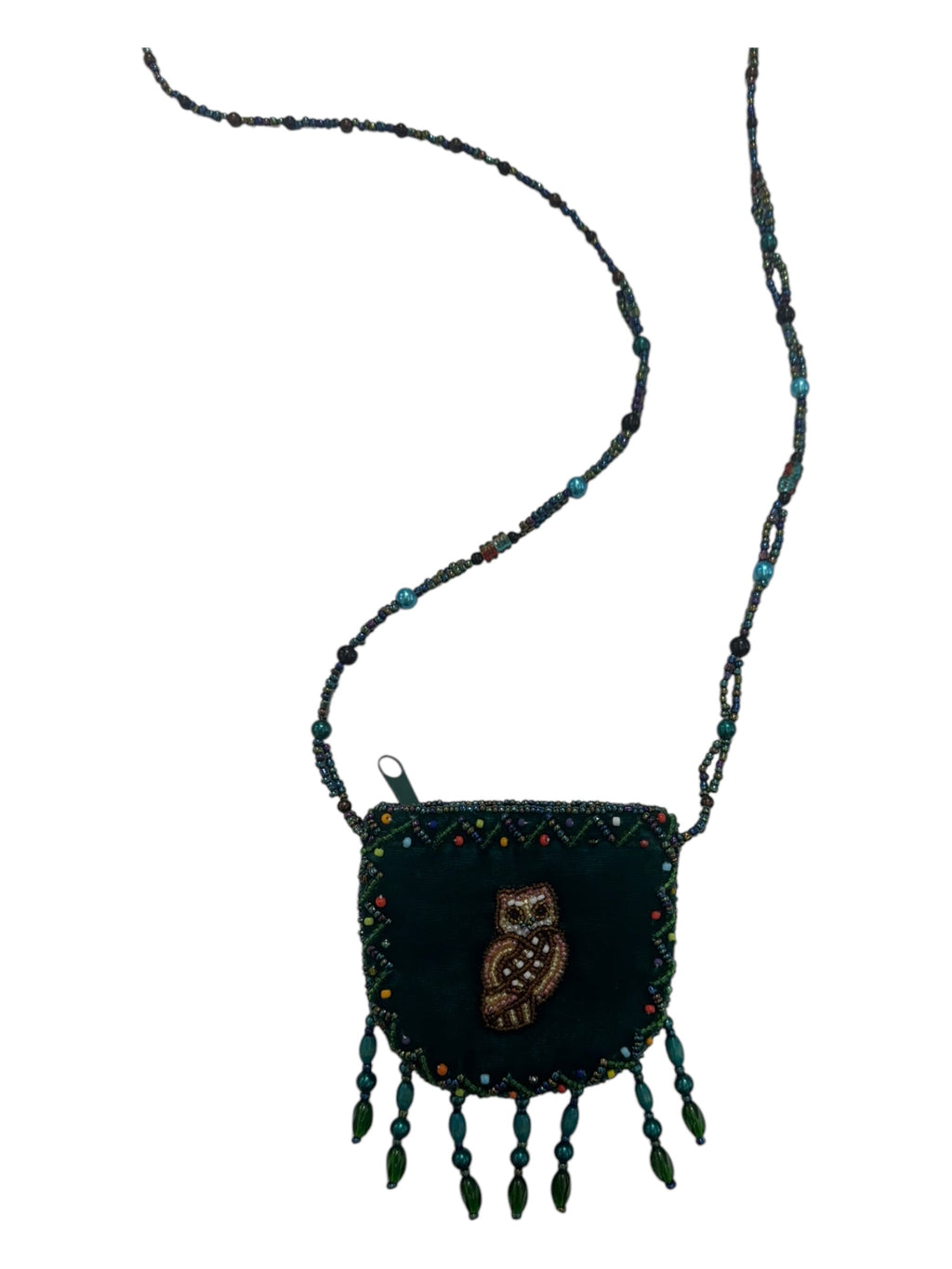 Owl Velvet Mini Necklace Charm Bag V0704-Owl
