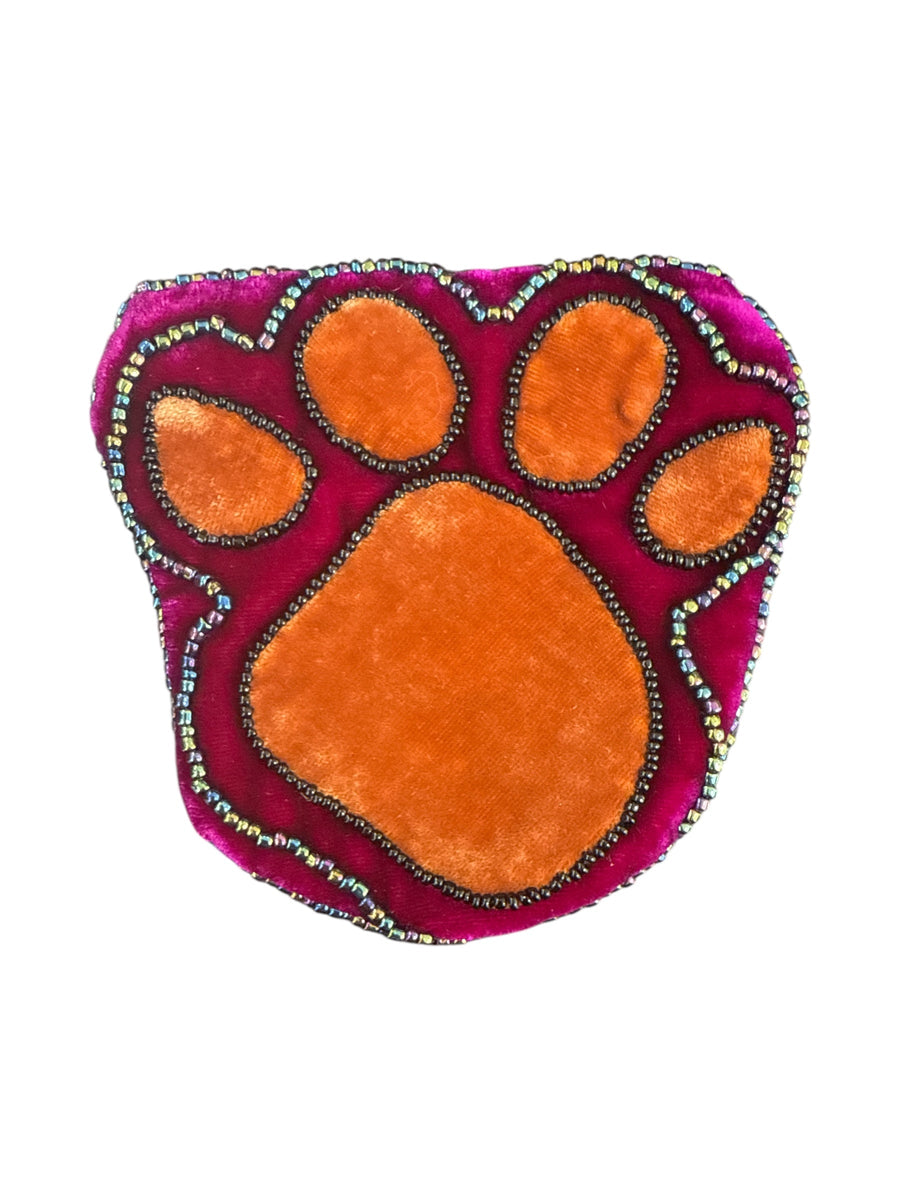 Paw Velvet Coin Purse V0701
