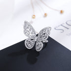 Butterfly Cubic Zirconia Ring R1623