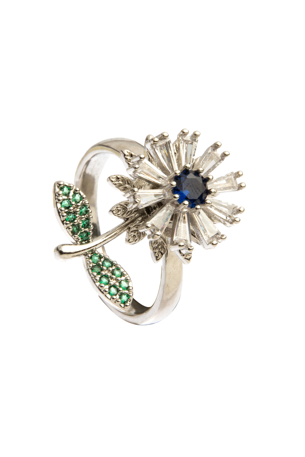 Daisy Cubic Zirconia Ring R2330