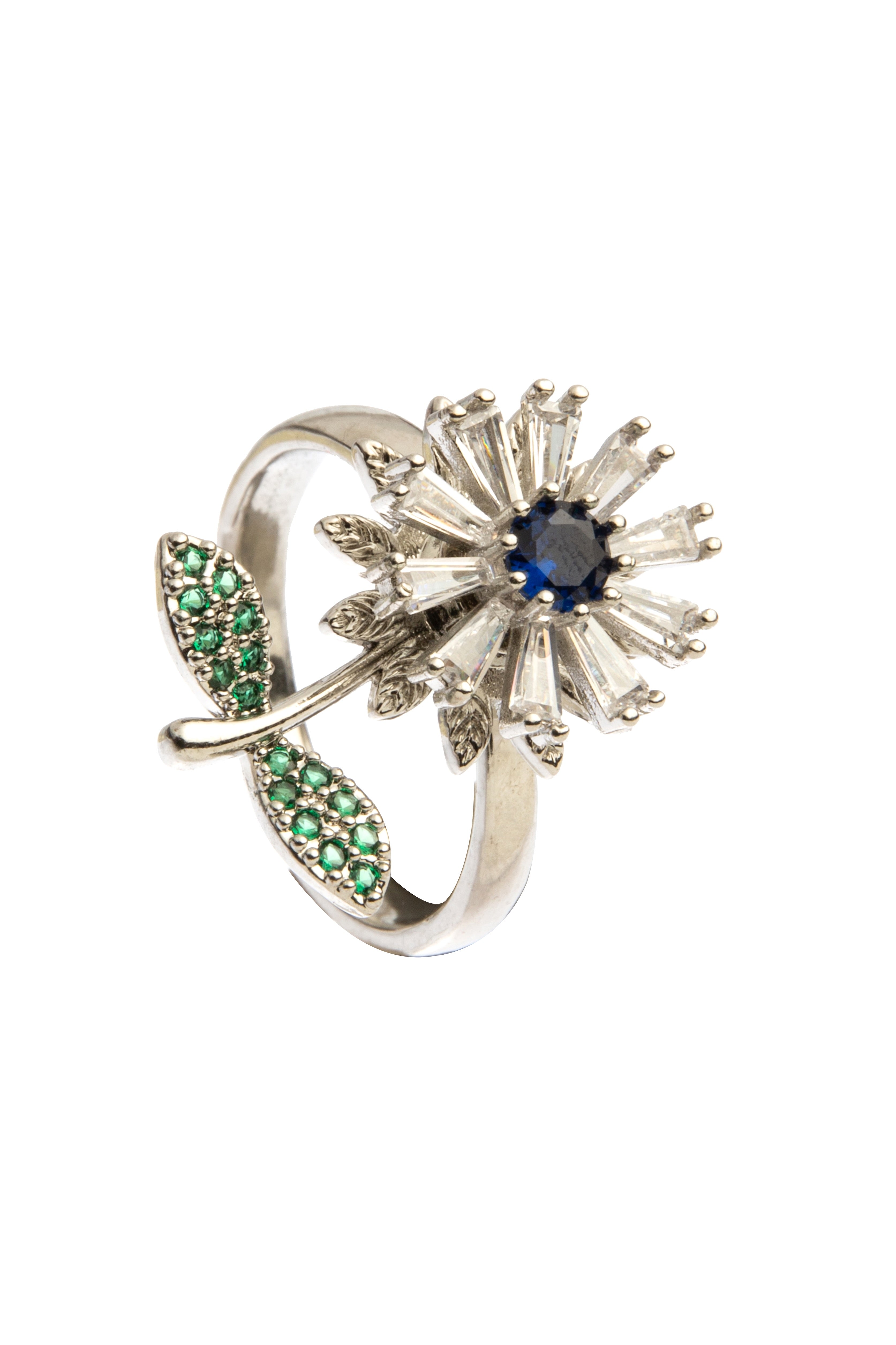 Daisy Cubic Zirconia Ring R2330