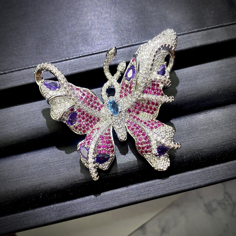 Butterfly Cubic Zirconia Rings R2365