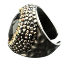 Glass Pavé Cocktail Ring R2532