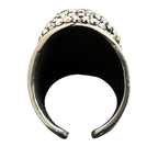 Glass Pavé Cocktail Ring R2532