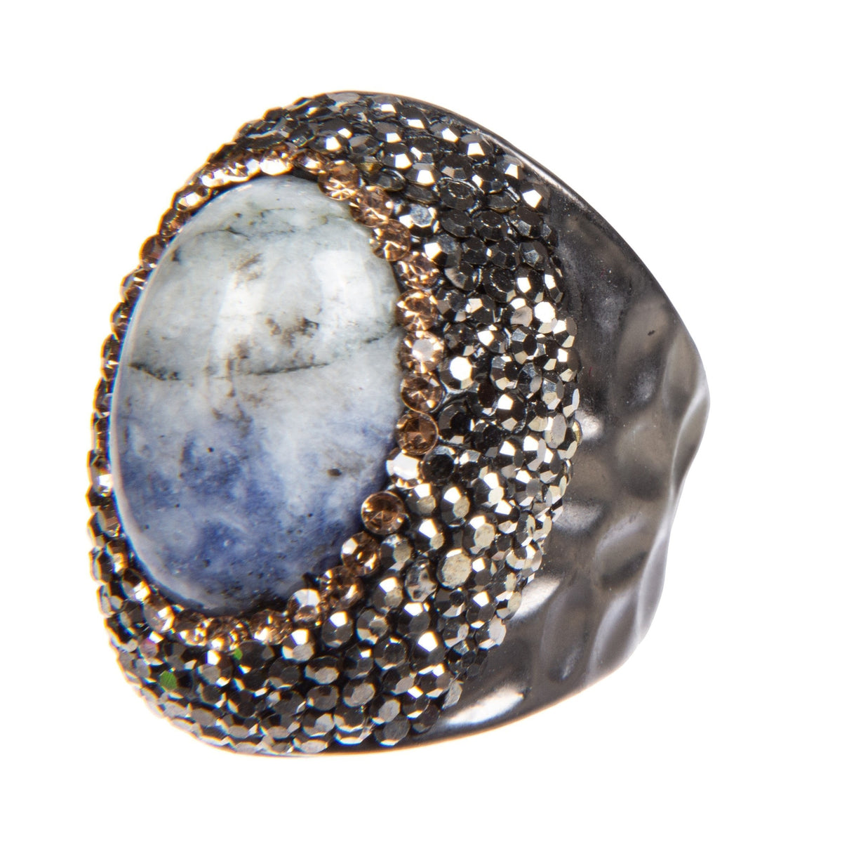 Sodo Lite Pavé Cocktail Ring R2534